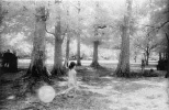 Betsy Cullen's "Watchout" is part of her show at the Dean's Gallery opening Feb. 5, "Day Dreams," a series of black and white infrared photographs printed on watercolor paper.