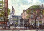 An artist's rendering of the theater, projected to open in 2005