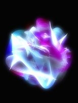 A Calabi-Yau shape: a two dimensional visualization of the six additional spatial dimensions required by string theory.