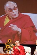 The Dalai Lama visited MIT in September for the conference "Investigating the Mind: Exchanges Between Buddhism and the Biobehavioral Sciences on How the Mind Works."
