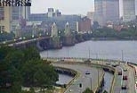Web cams of Memorial Drive traffic during the Democratic National Convention help employees monitor local road conditions.