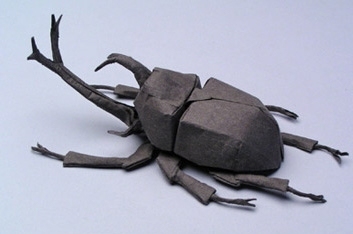 'Samurai Helmet Beetle, Opus 417,' by Robert Lang
