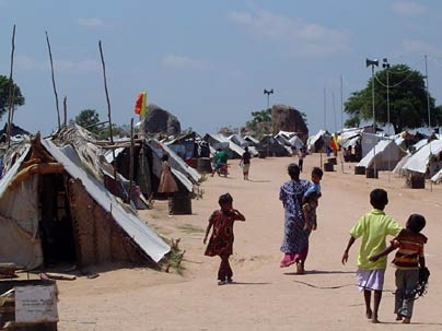 Settlement for displaced people in the Tsunami Disaster Zone in Amparai