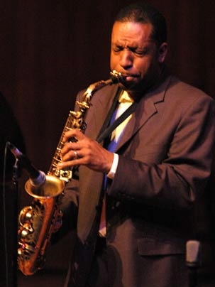 Donald Harrison, an acclaimed allto saxophonist from New Orleans, performs at MIT's Bayou Bash on Oct. 30.