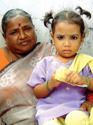 This photograph by architecture graduate student Wanda W. Lau is part of 'Snaps: Journey to South India,' an exhibition of photographs Lau took in the south Indian states of Kerala and Tamil Nadu in July 2005.