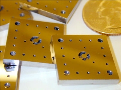 One of the components of MIT's micro gas-turbine engine.