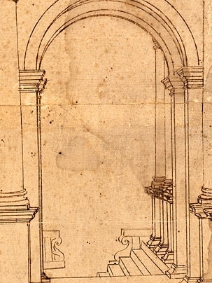 The scars of 400 years add value to architectural drawing.