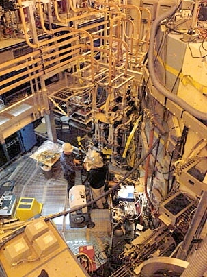 MIT engineers are working on upgrades to the Alcator C-Mod reactor, where scientists study fusion reactions. The upgrades will help researchers towards their goal of making fusion a viable energy source.  <a onclick="MM_openBrWindow('alcator-3-enlarged.html','','width=509, height=583')">
<span onmouseover="this.className='cursorChange';">Open image gallery</span>
</a>
<noscript> <a href="alcato...
