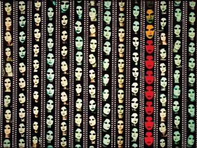 Katharina Sieverding's 'Transformer,' 1973, detail. (Â© Katharina Sieverding VG Bild-Kunst.)