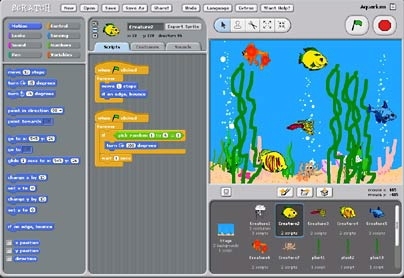 Screenshot of a Scratch project