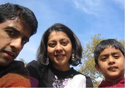 Nima Subramanian graduated from the Leaders for Manufacturing Program this year. Sanjay will graduate next year. Their son Ashwin has been attending the Technology Children's Center while his parents have been studying at MIT.