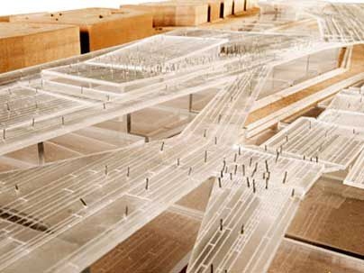 The students' test of the Crowd Farm in a train station and public space in Torino, Italy.