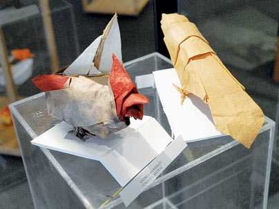 Female Cardinal, an original design by graduate student Andrea Hawksley.