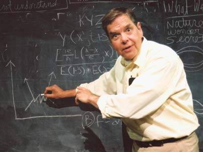 Keith Jochim as Richard Feynman in 'QED.'