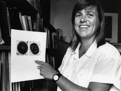 Professor Penny Chisholm in 1988.