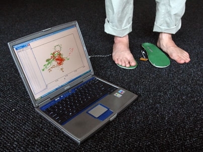 The iShoe insole would measure and analyze the pressure distribution of the patient's foot and report back to their doctor.