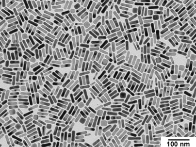 MIT researchers are working on ways to modify these gold nanorods so they could be used as drug delivery or anti-tumor devices.