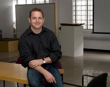 Michael Mittelman, the newly appointed associate director of the Center for Advanced Visual Studies (CAVS).