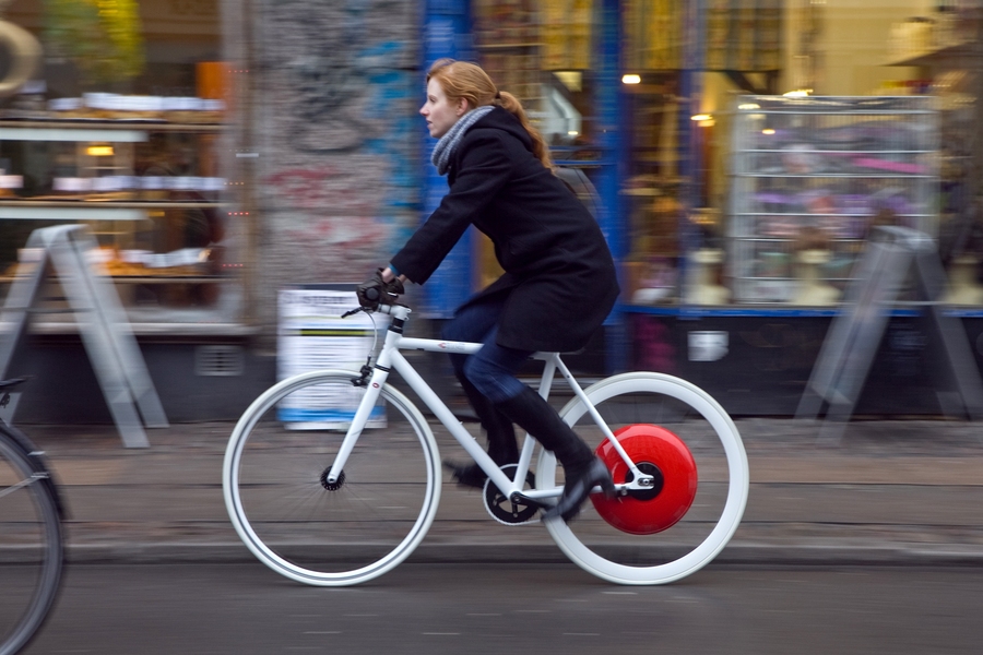 The Copenhagen Wheel in action