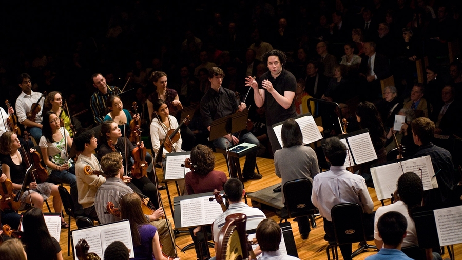 When the maestro speaks, students listen.