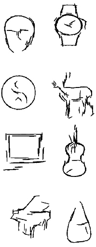 A new object recognition system developed by researchers at MIT and UCLA looks for rudimentary visual features shared by multiple examples of the same object. Then it looks for combinations of those features shared by multiple examples, and combinations of those combinations, and so on, until it has assembled a model of the object that resembles a line drawing.