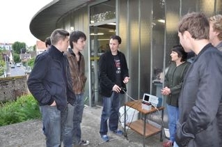 UPMC Professor Didier Lucor and his students