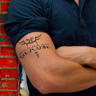 arm with a tattoo