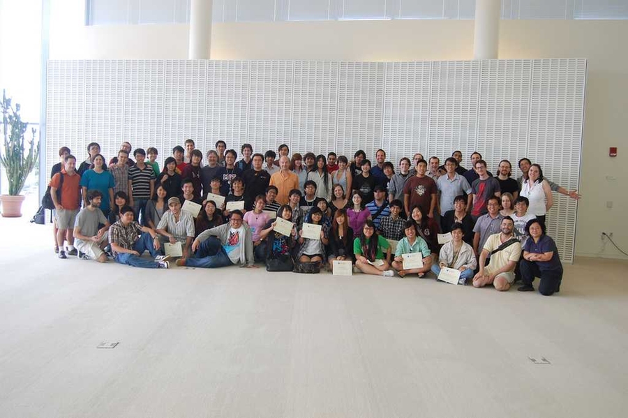 Students celebrate the bittersweet end of a demanding summer of designing, programming and teamwork.