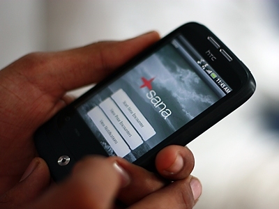 Sana’s open-source software system relies on smart phones running Google’s Android operating system to connect health-care workers in rural regions with physicians in urban areas.