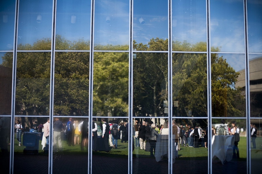 After the forum, a community social was held on Kresge Oval.