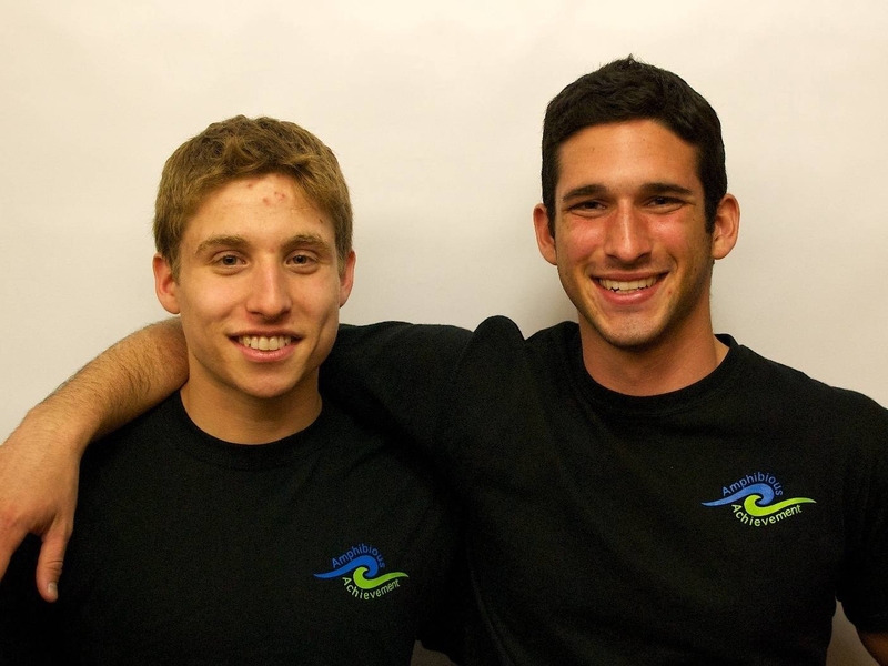 Sophomores Ron Rosenberg and Noam Angrist