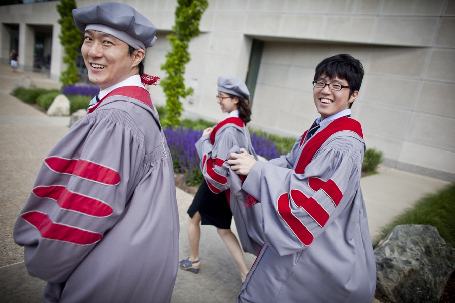 Graduates celebrate