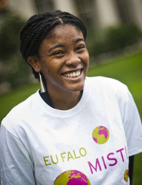 Netia McCray, a sophomore in the Department of Physics, went to Brazil through MISTI.