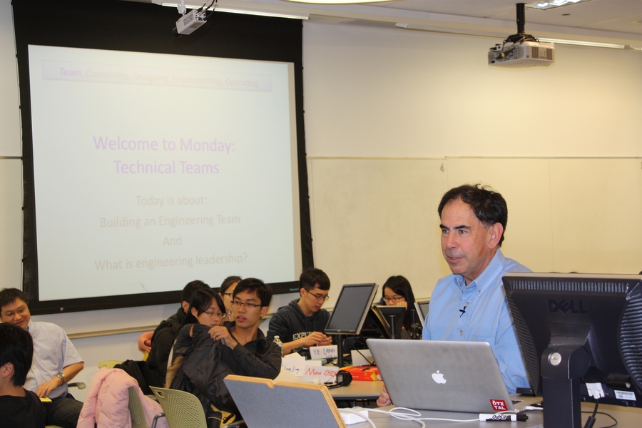 In this weeklong short subject taught by ELP Director Professor Edward Crawley, members of the Shantou University educational exchange will hear from engineering leadership experts including MIT Institute Professor Sheila Widnall, Martin Schlecht, and others.