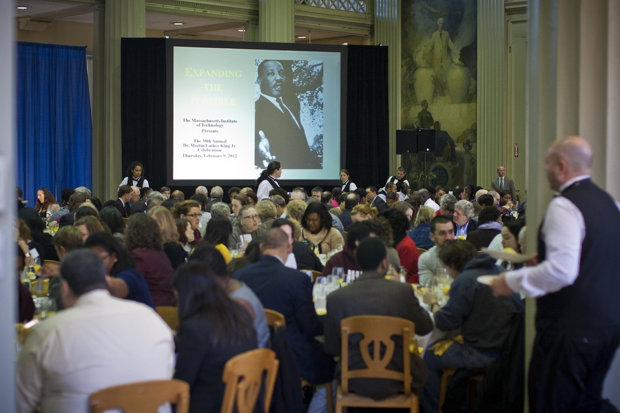 Hundreds gathered at MIT's Walker Memorial for the 38th annual event.