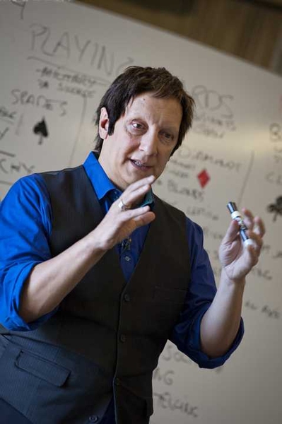 McDermott Award winner Robert Lepage initiates a semester-long workshop with students across MIT on Feb. 12.