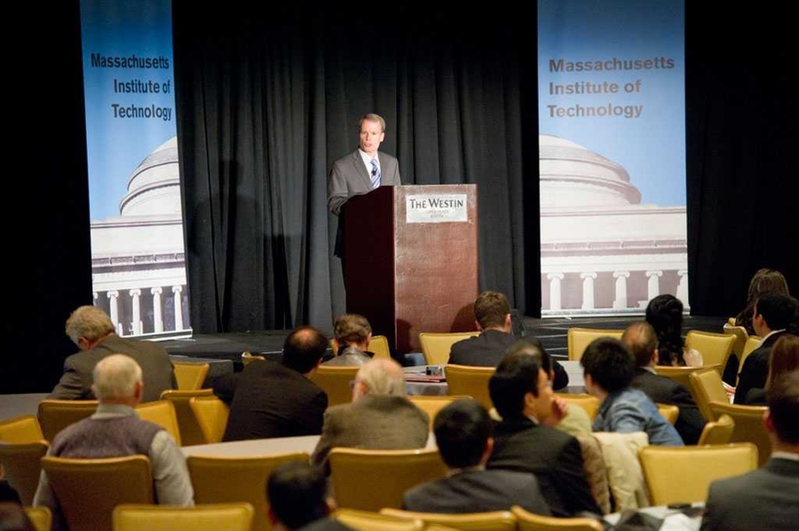 Russ Ford, executive vice president of onshore gas for Shell, gave the conference's keynote address.