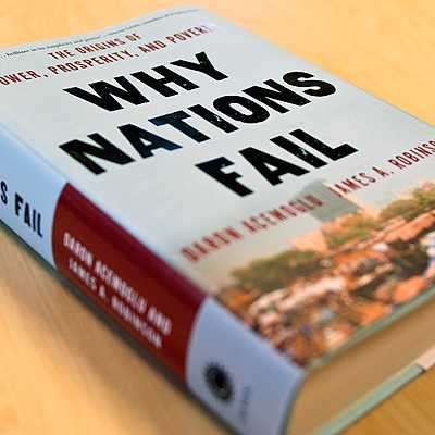 The cover of <i>Why Nations Fail</i>