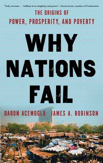 The cover of <i>Why Nations Fail</i>