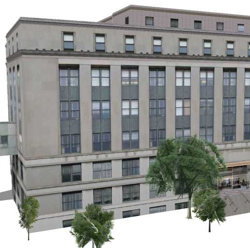 MIT researchers have found that energy use does not always correspond to occupancy in the Institute's Sloan Building (E52, top) and the Ronald M. McNair Building (37, bottom)