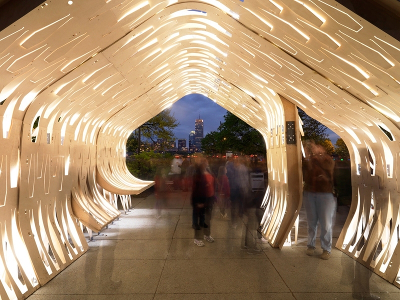 Unflat Pavilion/Feather-Weight House by Nick Gelpi.