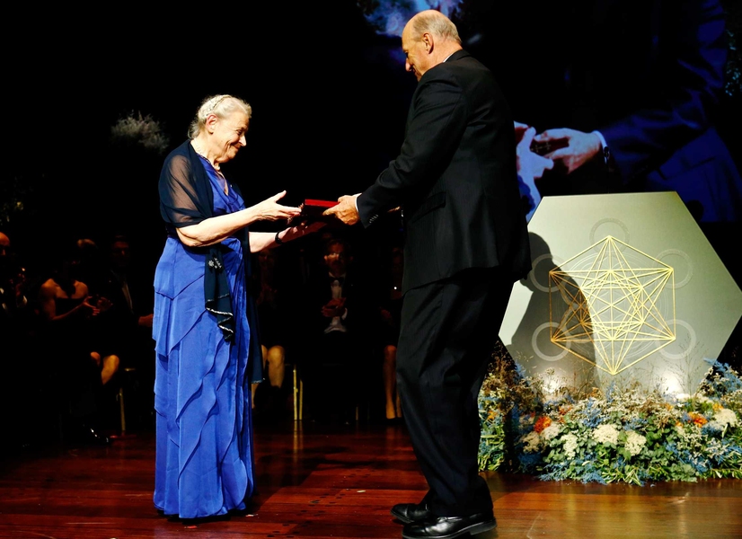 Institute Professor Mildred Dresselhaus received the Kavli Prize in nanoscience.