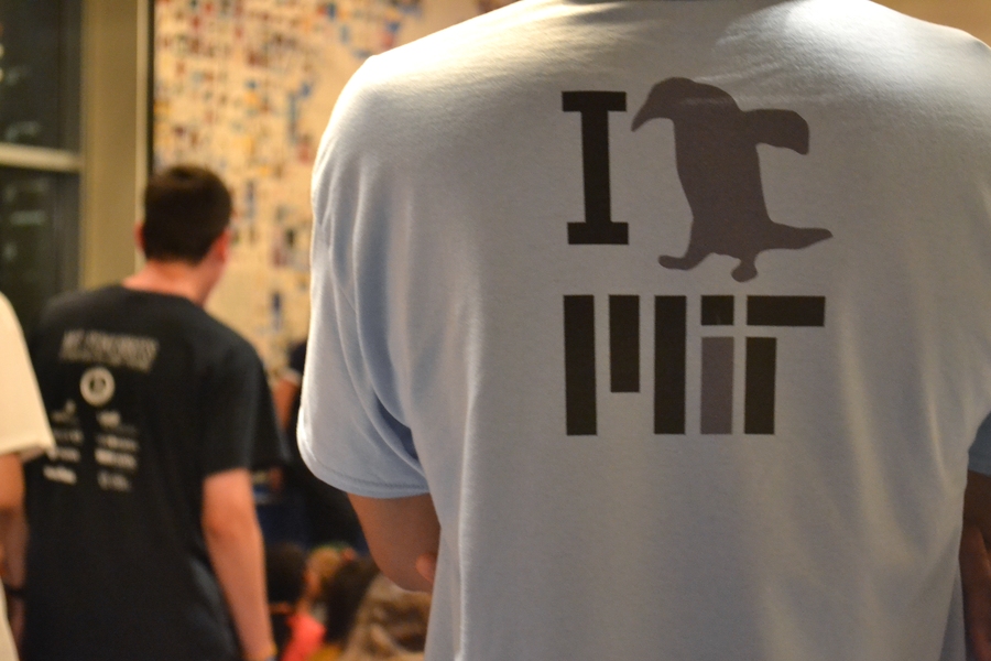 The annual 'Friday Night Event' was held at the New England Aquarium for the third consecutive year. The program is the last event of orientation week.