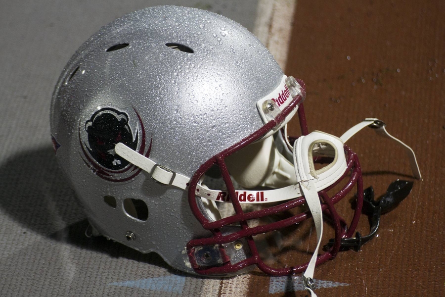 On a wet and rainy night, the MIT football team wrapped up the home portion of the 2012 football schedule and sent off its senior class in style as the Engineers scored with 35 seconds left to shock nationally ranked Salve Regina University, 20-19.