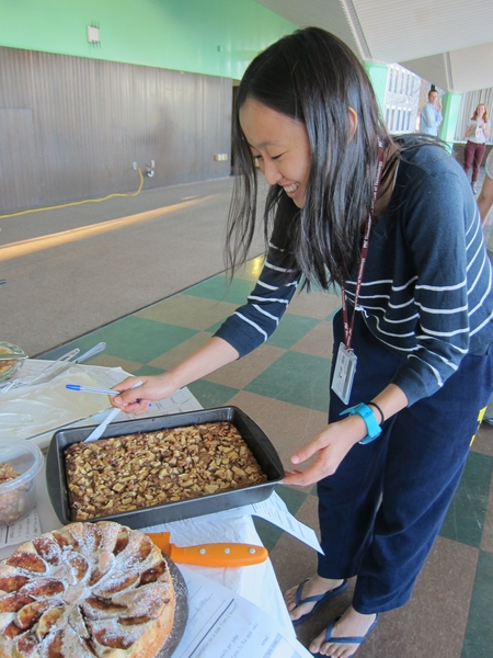 Lynn Yu '16 is one of the many Burton Conner residents who participated in the annual event.