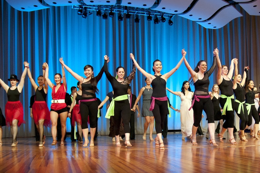 Though the MIT atmosphere doesn't conjure traditional images of ballroom dancers, the MIT Ballroom Dance Team is the largest collegiate team in the Boston area, and one of the largest in the country. 