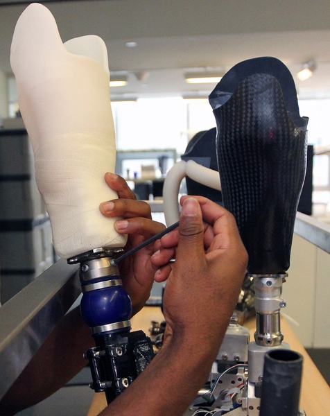 Sengeh's innovations could improve the fitting of prosthetics for amputees around the world.