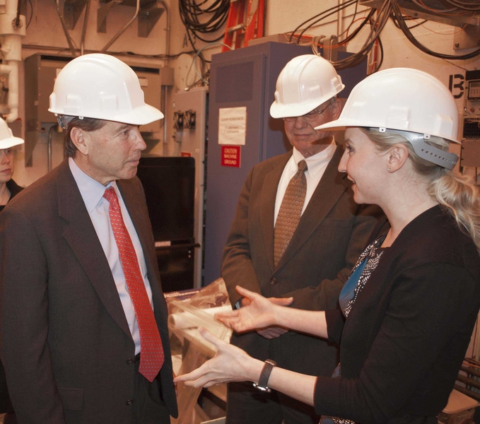 Nuclear Science and Engineering Assistant Professor Anne White discusses her collaboration with researchers from U.S. Sen. Tom Udall's home state of New Mexico.

