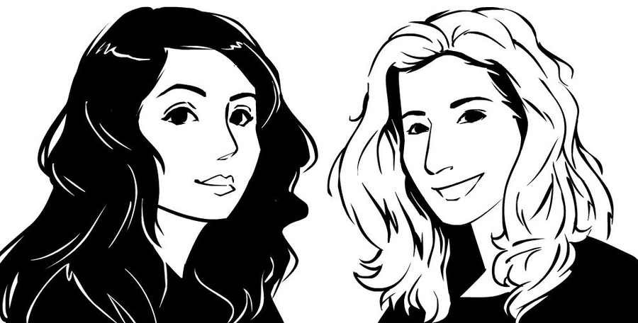 Shambhavi Kadam and Kim Gordon of Mediuum