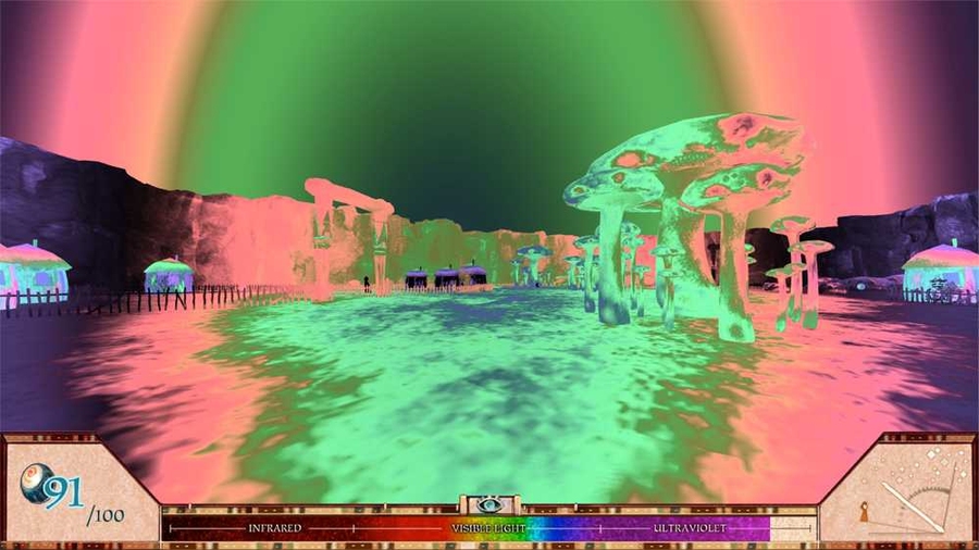 "A Slower Speed of Light" presents a way to intuitively understand the theory of relativity. It was highlighted at the Foundations of Digital Games 2013 Research & Experimental Games Festival.